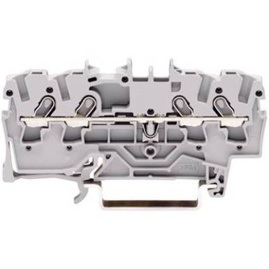 Védővezeték csatlakoztatások, 4 vezetékes, zöld, -GB0,14-1,0MM² Védővezeték csatlakoztatások, 4 vezetékes, zöld, -GB0,14-1,0MM²