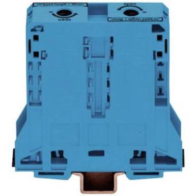 Átvezető sorkapocs, 2 vezetékes, kék, 25-95 MM² Átvezető sorkapocs, 2 vezetékes, kék, 25-95 MM²