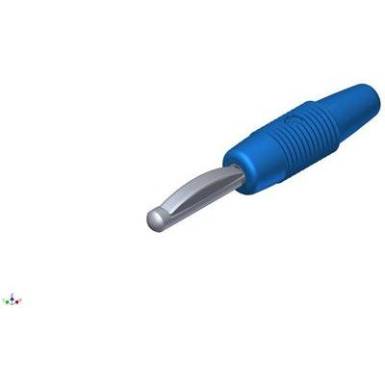 Hirschmann forrasztós banándugó, egyenes, Ø 4 mm, kék, VON 30 SKS Hirschmann forrasztós banándugó, egyenes, Ø 4 mm, kék, VON 30 SKS