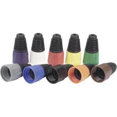 Feszítő hüvely Neutrik BSX-SET/MIX fekete, barna, piros, narancs, sárga, zöld, kék, viola, szürke, fehér, 10 db Feszítő hüvely Neutrik BSX-SET/MIX fekete, barna, piros, narancs, sárga, zöld, kék, viola, szürke, fehér, 10 db