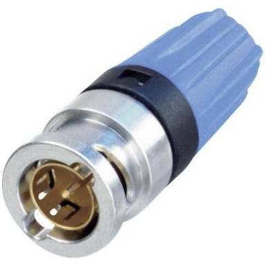 BNC dugó, PUSH PULL 75 OHM NBNC75BLP9 BNC dugó, PUSH PULL 75 OHM NBNC75BLP9