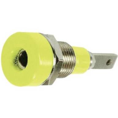 Beépíthető hüvely 2 mm, LB-I2R sárga Beépíthető hüvely 2 mm, LB-I2R sárga