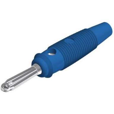 Hirschmann forraszt&oacute;s ban&aacute;ndug&oacute;, egyenes, &Oslash; 4 mm, k&eacute;k, BUELA 30 K SKS, 930 727-102
