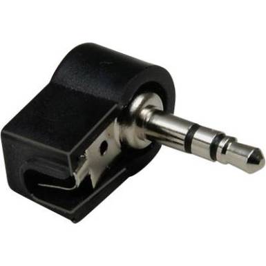 Jack dugó, hajlított, SZTEREO 3,5 MM Jack dugó, hajlított, SZTEREO 3,5 MM