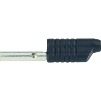 Schnepp nagyáramú banándugó, 30 A, S 4041 S, Ø 4 mm, fekete Schnepp nagyáramú banándugó, 30 A, S 4041 S, Ø 4 mm, fekete