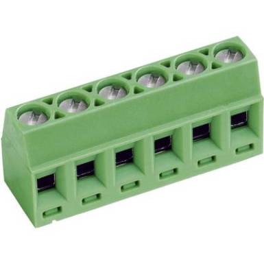Forrasztható csavaros szorító emelő elvvel, AKZ602-V, RM 3,81 mm Pólusszám: 4 zöld 50602040021F PTR Forrasztható csavaros szorító emelő elvvel, AKZ602-V, RM 3,81 mm Pólusszám: 4 zöld 50602040021F PTR
