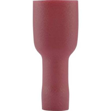 Csúszósarus hüvely 4,8x0,8 mm piros Csúszósarus hüvely 4,8x0,8 mm piros