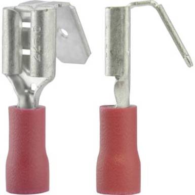 Cs&uacute;sz&oacute;saru eloszt&oacute; piros 6,3x0,8mm