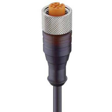 Működtető / érzékelő csatlakozóvezeték, M12 alj, egyenes pólusszám: 3 RKT/LED A 4-3-224/5 M Lumberg Automation Működtető / érzékelő csatlakozóvezeték, M12 alj, egyenes pólusszám: 3 RKT/LED A 4-3-224/5 M Lumberg Automation