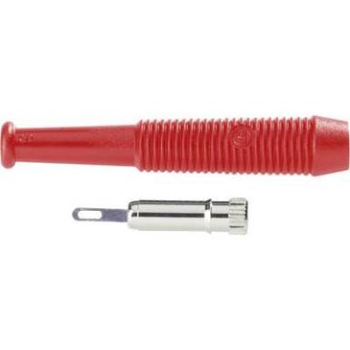 Banánhüvely 2mm 6A piros SKS Hirschmann 930320101 Banánhüvely 2mm 6A piros SKS Hirschmann 930320101