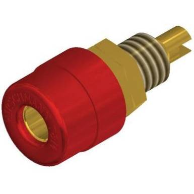 Banánhüvely beépíthető piros BIL 20 AU 4 mm Banánhüvely beépíthető piros BIL 20 AU 4 mm