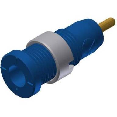 Biztonsági hüvely kék MSEB 2630 AU 2 mm Biztonsági hüvely kék MSEB 2630 AU 2 mm