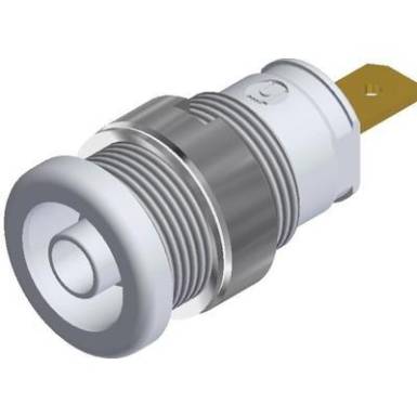 Bepréselős aljzat, fehér SEB 2610 4 MM Bepréselős aljzat, fehér SEB 2610 4 MM