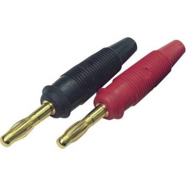 Hirschmann forrasztós banándugó, egyenes, Ø 4 mm, piros, LAS 30 Au SKS Hirschmann forrasztós banándugó, egyenes, Ø 4 mm, piros, LAS 30 Au SKS