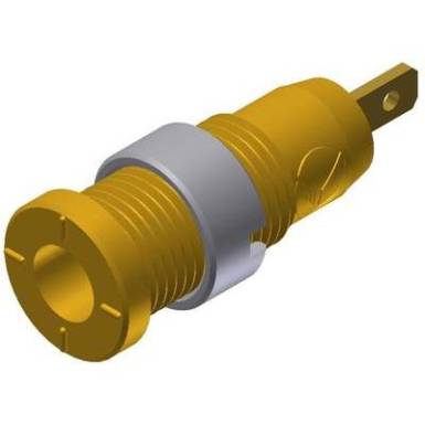 Biztonsági hüvely sárga MSEB 2610 2 mm Biztonsági hüvely sárga MSEB 2610 2 mm