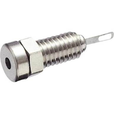 Banánhüvely 2mm/6A szigetelés nélkül Banánhüvely 2mm/6A szigetelés nélkül