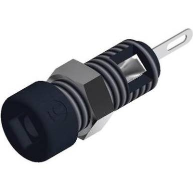 Banánhüvely 2mm 6A fekete SKS Hirschmann 930308100 Banánhüvely 2mm 6A fekete SKS Hirschmann 930308100