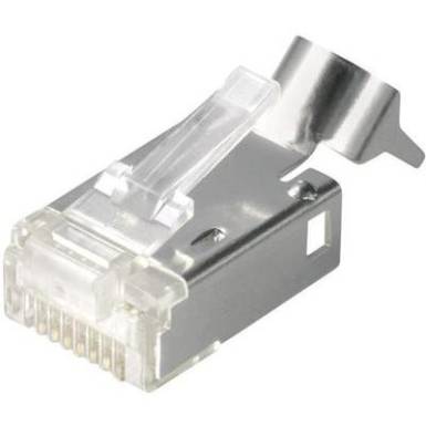 RJ45 csatlakozó, CAT 6A Dugó, egyenes Pólusszám: 8P8C 1401505010-E BTR Netcom Tartalom: 1 db RJ45 csatlakozó, CAT 6A Dugó, egyenes Pólusszám: 8P8C 1401505010-E BTR Netcom Tartalom: 1 db