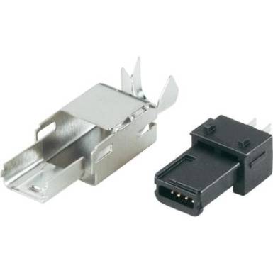USB-csatlakozó 2.0, mini 10120251 BKL Electronic USB-csatlakozó 2.0, mini 10120251 BKL Electronic