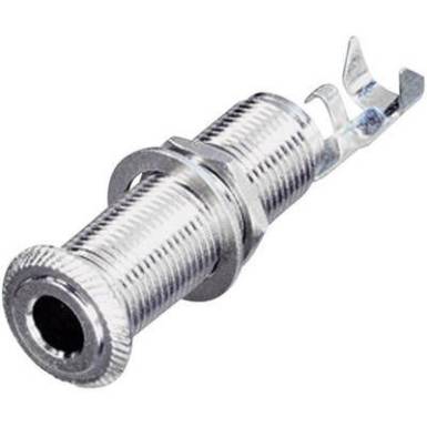 Be&eacute;p&iacute;tett jack csatlakoz&oacute;aljzat 6,35 mm Be&eacute;p&iacute;thető h&uuml;vely P&oacute;lussz&aacute;m=2 NYS2202 Rean