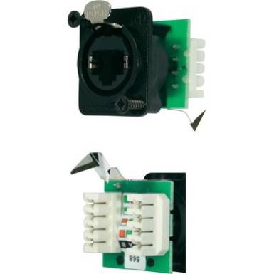 RJ45 készülékhüvely NE8FDV-YK-B RJ45 készülékhüvely NE8FDV-YK-B