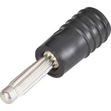 Schnepp banándugó adapter, egyenes, Ø 4/2 mm, fekete, ÜS 4020 sw Schnepp banándugó adapter, egyenes, Ø 4/2 mm, fekete, ÜS 4020 sw