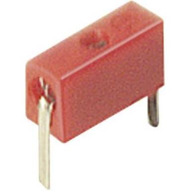 Forrasztható miniatűr ellenőrző aljzat piros MPB 1 60 V/DC 6 A SKS Hirschmann Forrasztható miniatűr ellenőrző aljzat piros MPB 1 60 V/DC 6 A SKS Hirschmann