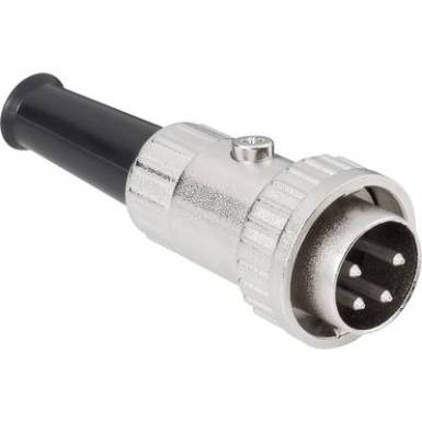 DIN kerek csatlakozóhüvely dugó, egyenes pólusszám: 8 ezüst BKL Electronic 0202007 1 db DIN kerek csatlakozóhüvely dugó, egyenes pólusszám: 8 ezüst BKL Electronic 0202007 1 db