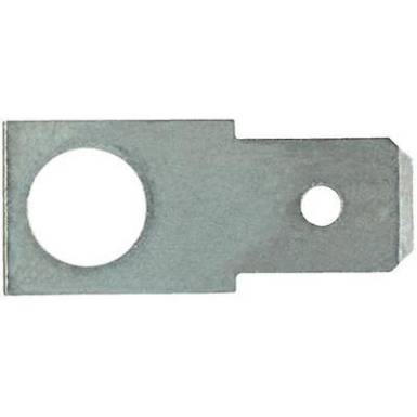 Dugaszoló csúszósaru, 6,3 mm / 0,8 mm 180° szigeteletlen, fémes Klauke 2145 Dugaszoló csúszósaru, 6,3 mm / 0,8 mm 180° szigeteletlen, fémes Klauke 2145