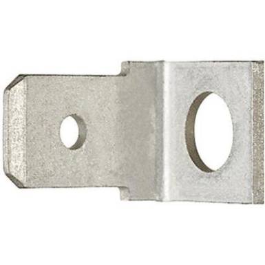 Dugaszoló csúszósaru, 6,3 mm / 0,8 mm 45° szigeteletlen, fémes Klauke 2080 Dugaszoló csúszósaru, 6,3 mm / 0,8 mm 45° szigeteletlen, fémes Klauke 2080