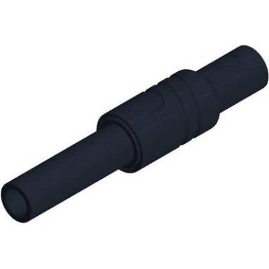 SKS Hirschmann biztonsági lamellás lengő banánaljzat, Ø 4 mm, 24 A, fekete, 934.096-100 SKS Hirschmann biztonsági lamellás lengő banánaljzat, Ø 4 mm, 24 A, fekete, 934.096-100