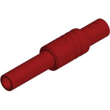 SKS Hirschmann biztonsági lamellás lengő banánaljzat, Ø 4 mm, 24 A, piros, 934.096-101 SKS Hirschmann biztonsági lamellás lengő banánaljzat, Ø 4 mm, 24 A, piros, 934.096-101