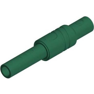 SKS Hirschmann biztonsági lamellás lengő banánaljzat, Ø 4 mm, 24 A, zöld, 934.096-104 SKS Hirschmann biztonsági lamellás lengő banánaljzat, Ø 4 mm, 24 A, zöld, 934.096-104
