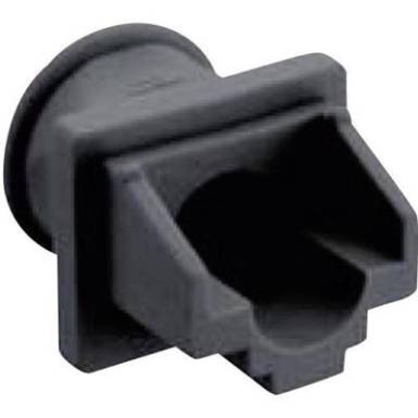 V&eacute;dősapka - RJ45 2533 01 Fekete Lumberg Tartalom: 1 db