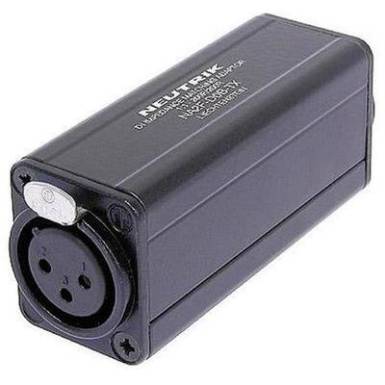 XLR adapter XLR alj - RCA alj, Neutrik NA2F-D0B-TX, 1 db XLR adapter XLR alj - RCA alj, Neutrik NA2F-D0B-TX, 1 db