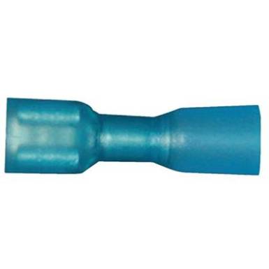 Csúszósarus hüvely, zsugortömlős, 6,3 mm / 0,8 mm 180°, teljesen szigetelt, kék Vogt Verbindungstechnik 3 Csúszósarus hüvely, zsugortömlős, 6,3 mm / 0,8 mm 180°, teljesen szigetelt, kék Vogt Verbindungstechnik 3