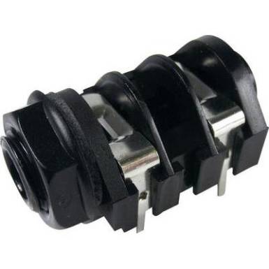 Cliff beépíthető 6,35 jack hüvely, monó, CL1166A Cliff beépíthető 6,35 jack hüvely, monó, CL1166A
