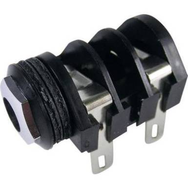 Cliff beépíthető 6,35 jack hüvely, monó, CL1282A Cliff beépíthető 6,35 jack hüvely, monó, CL1282A