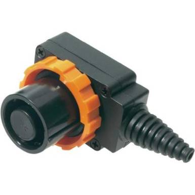 CLIFFCON® ütésálló lengő csatlakozó dugó, könyök, 8 pól., 240V/AC 30A, FCR2072 CLIFFCON® ütésálló lengő csatlakozó dugó, könyök, 8 pól., 240V/AC 30A, FCR2072