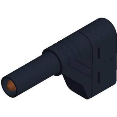 SKS Hirschmann biztons&aacute;gi lamell&aacute;s ban&aacute;ndug&oacute;, k&ouml;ny&ouml;k, &Oslash; 4mm, fekete, LAS S W