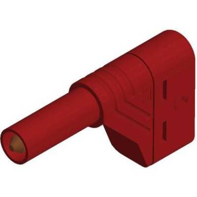 SKS Hirschmann biztons&aacute;gi lamell&aacute;s ban&aacute;ndug&oacute;, k&ouml;ny&ouml;k, &Oslash; 4mm, piros, LAS S W