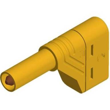 SKS Hirschmann biztons&aacute;gi lamell&aacute;s ban&aacute;ndug&oacute;, k&ouml;ny&ouml;k, &Oslash; 4mm, s&aacute;rga, LAS S W