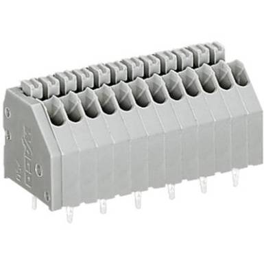 Ny&aacute;klap kapocs, 250-es sorozat 250-407CAGE CLAMP&reg;S Raszterm&eacute;ret: 2.5 mm 2 A Sz&uuml;rke WAGO