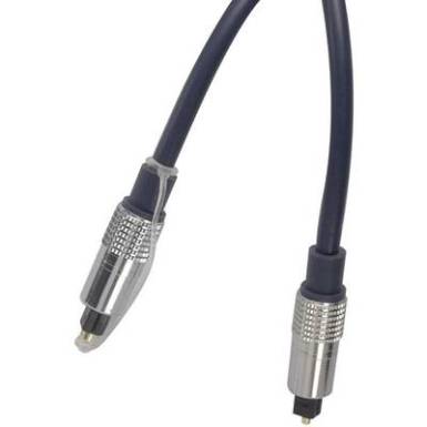 Toslink digit&aacute;lis Audio csatlakoz&oacute;k&aacute;bel [1x Toslink dug&oacute; (ODT) - 1x Toslink dug&oacute; (ODT)] 2 m fekete