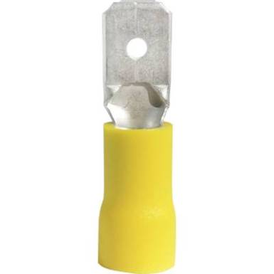 Laposérintkezős dugó, szigetelt 6.3X0.8mm 4 - 6 Laposérintkezős dugó, szigetelt 6.3X0.8mm 4 - 6
