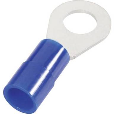 Gyűrűs kábelsaru 16 mm² M10 Részlegesen szigetelt Kék Cimco 180086 1 db Gyűrűs kábelsaru 16 mm² M10 Részlegesen szigetelt Kék Cimco 180086 1 db