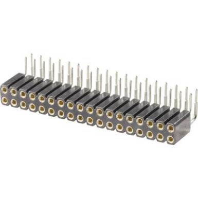 Precíziós hüvelysor RM 2,54 Pólusszám: 2 x 10 154-020-2-50-10 W & P Products Tartalom: 1 db Precíziós hüvelysor RM 2,54 Pólusszám: 2 x 10 154-020-2-50-10 W & P Products Tartalom: 1 db