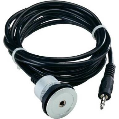 Jack audio csatlakoz&oacute;k&aacute;bel [1x Jack dug&oacute;, 3,5 mm-es - 1x Jack alj, 3,5 mm-es], 2 m, fekete, Schlegel
