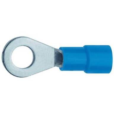 Gyűrűs kábelsaru 1.5 mm² 2.5 mm² M6 Részlegesen szigetelt Kék Klauke 6306 1 db Gyűrűs kábelsaru 1.5 mm² 2.5 mm² M6 Részlegesen szigetelt Kék Klauke 6306 1 db