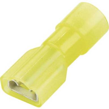Csúszósaru hüvely, teljesen szigetelt, 6,3x0,8 mm 4-6 mm² Vogt Verbindungstechnik 3967S Csúszósaru hüvely, teljesen szigetelt, 6,3x0,8 mm 4-6 mm² Vogt Verbindungstechnik 3967S